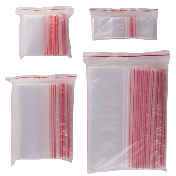 6" x 6", 2mil Ziplock Bags