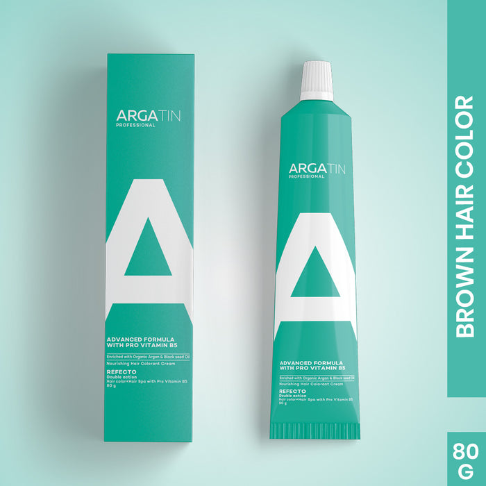 Argatin Professional "Developer 6% 20 Volume" Refecto & brown refcto color tube