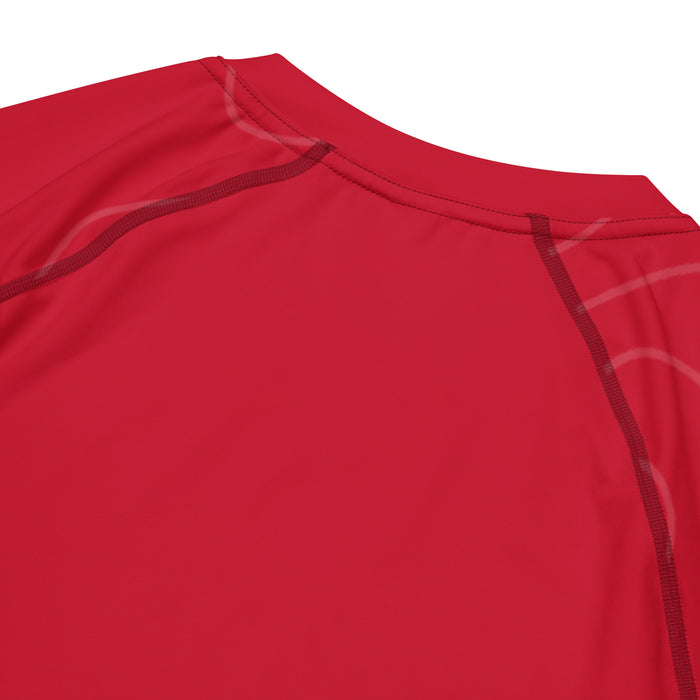 Armbar Enthusiast Men’s Rash Guard Red