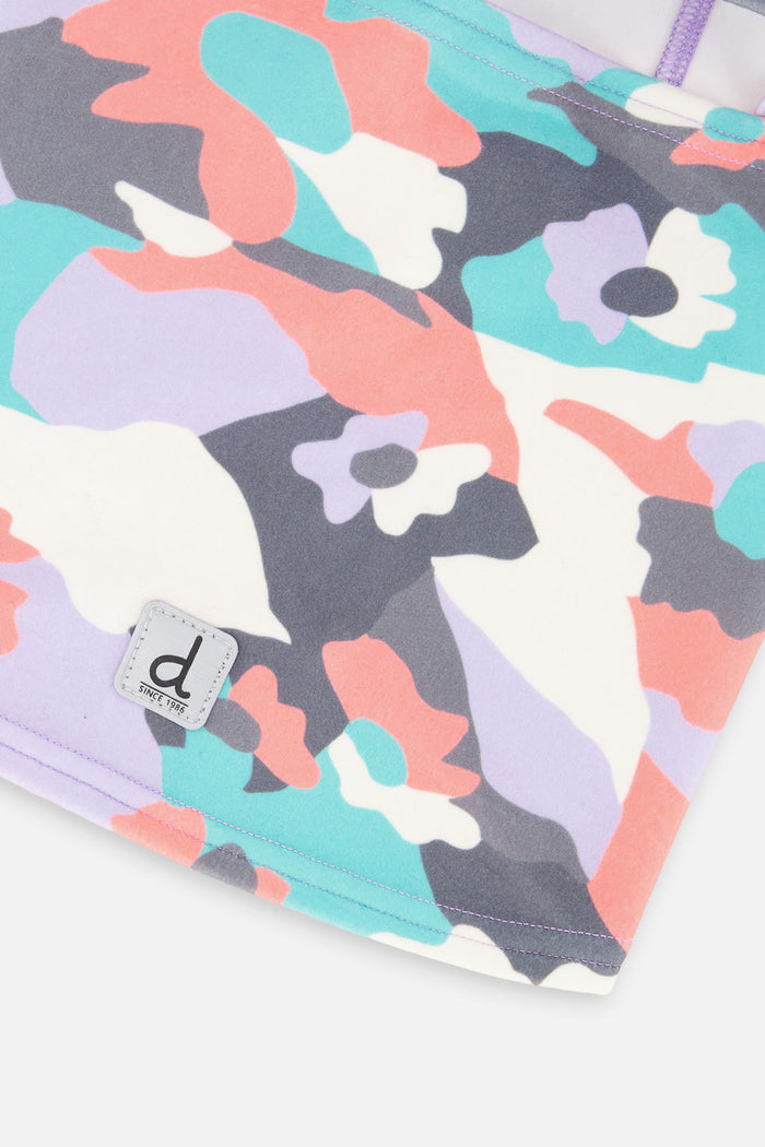 Brushed Jersey Balaclava Coral Camouflage Print-3