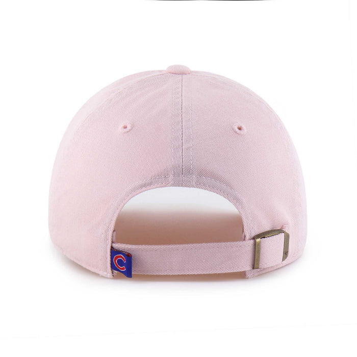 Chicago Cubs 47 Brand Home Pink Kids Walking Bear Clean Up Adjustable Cap