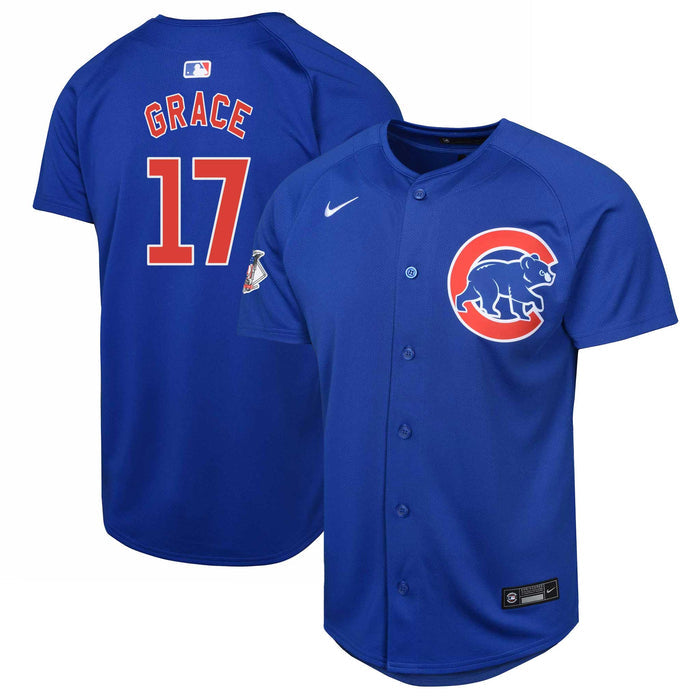 Chicago Cubs Mark Grace Youth Nike Alternate Home Run Jersey With Authentic Lettering