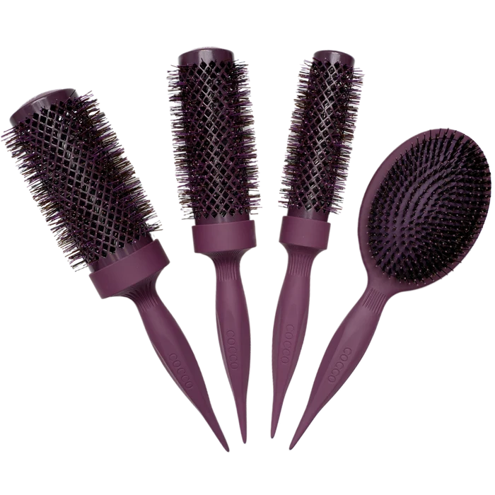 COCCO Aura Brush Set - Purple - Palms Fashion Inc.