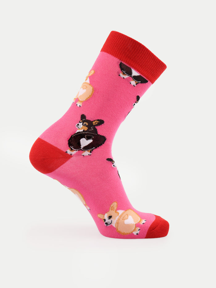 Cosmic Crew Socks | Corgi Butt-Image 2