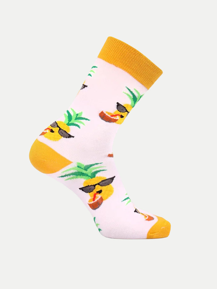 Cosmic Crew Socks | Party Pineapples-Image 2