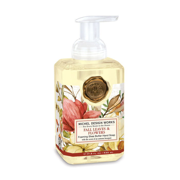 Fall Leaves & Flowers Foaming Soap