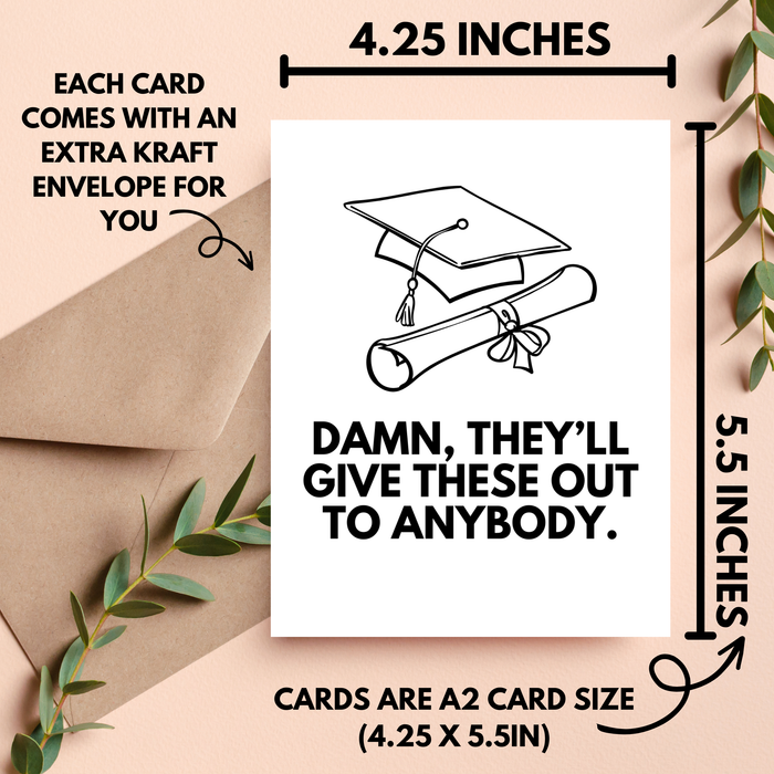 Funny Graduation Card