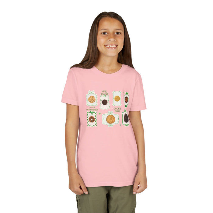 Girl Scout Cookie Tee | ABC Cookie Art Youth Tee