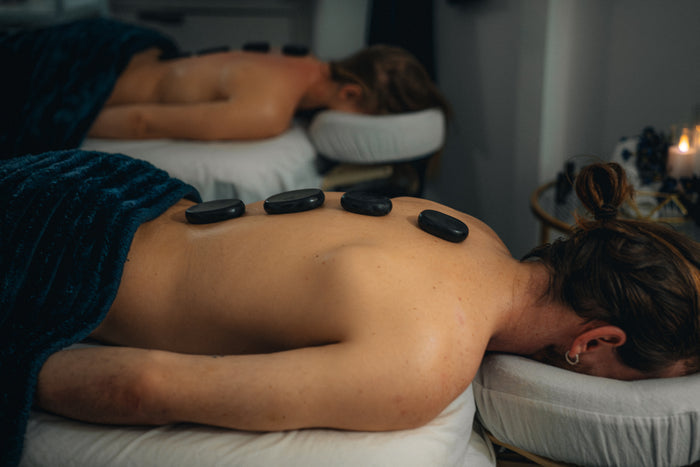 couples hot stone massage