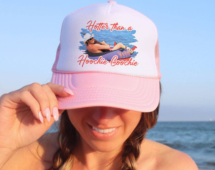Hotter Than Hoochie Coochie - Summer Country Trucker Hat
