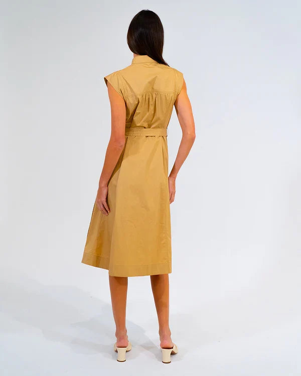 IRIS DRESS in Camel by ARLINGTON MILNE