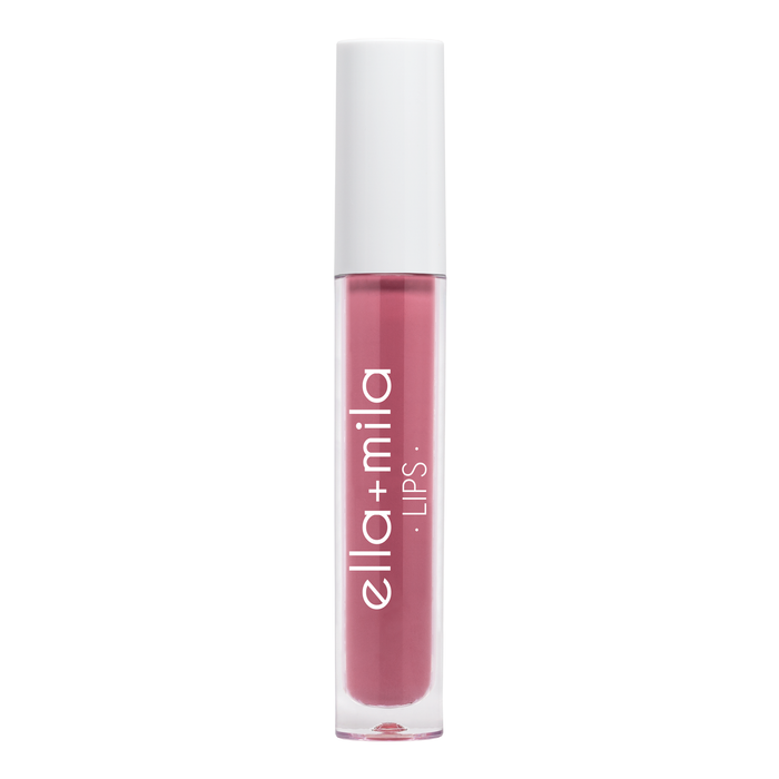 Creamy Lips Laced Up mauve pink liquid lipstick tube – ella+mila Lips