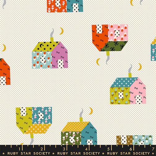Natural Houses - Mystic Fable- Fat Quarter