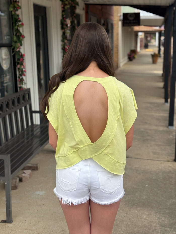 Out & About Top LIME