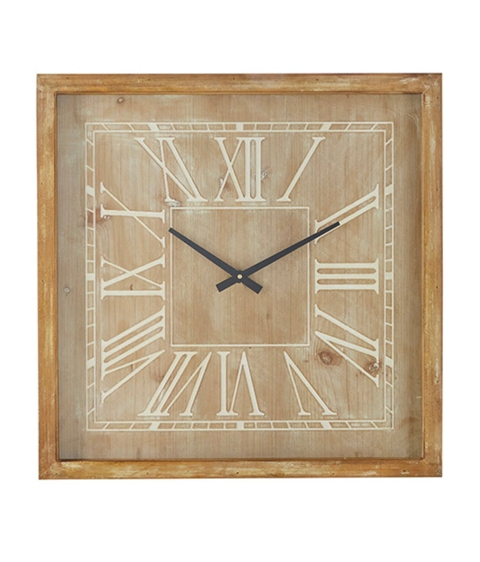 Raz 25” Square Clock