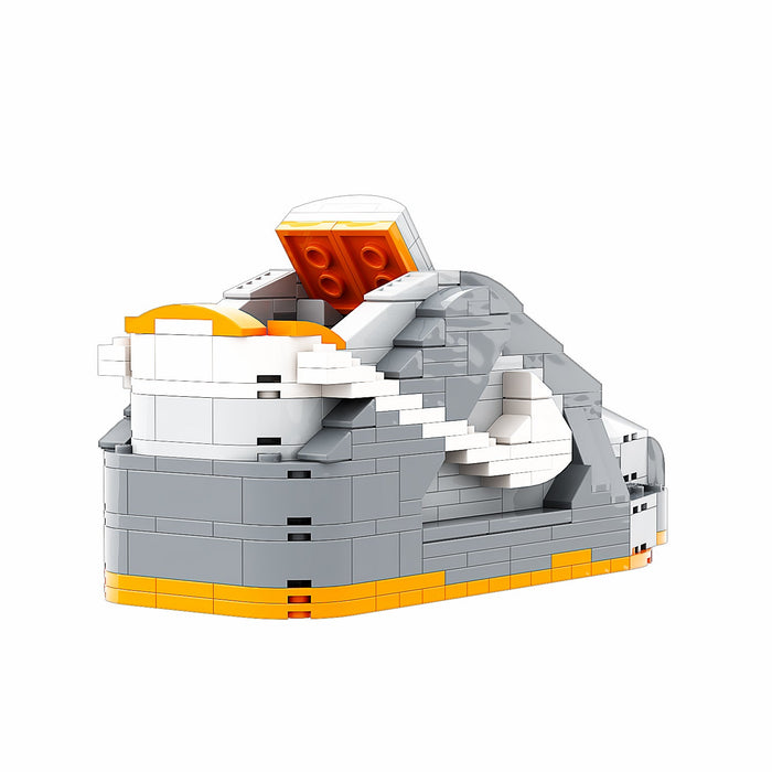 #sneaker bricks# - #hypebrickz# - #sneakergifts# - Custom Nike SB Dunk Pigeon Sneaker LEGO Style