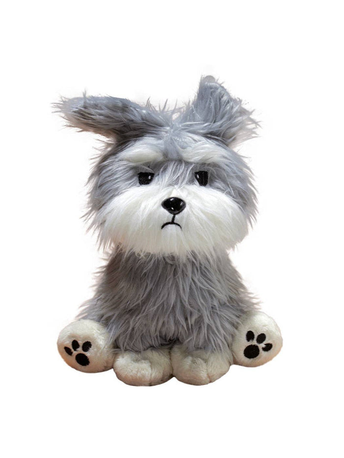 Schnauzer Plush Toy Realistic Stuffed Animal