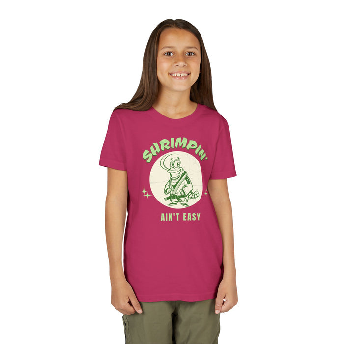 Shrimpin' Ain't Easy Youth BJJ T Shirt
