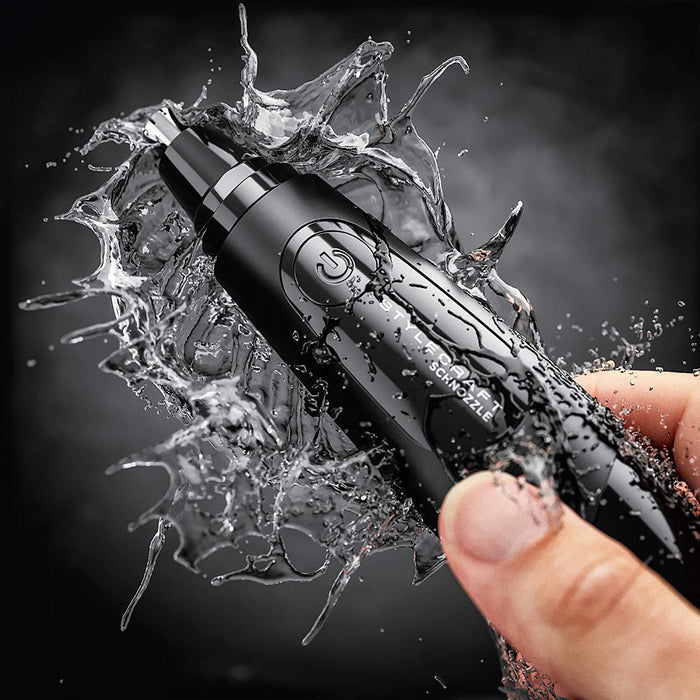 Stylecraft Schnozzle - Micro Nose and Ear Trimmer Matte Black # SCNETB - Palms Fashion Inc.
