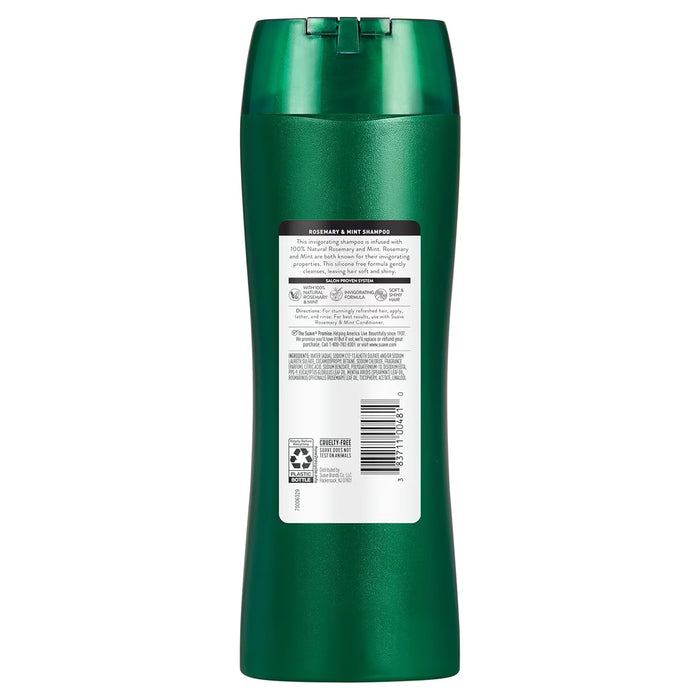 Suave Invigorating Rosemary Mint Shampoo - 12.6 oz - 6 Pack