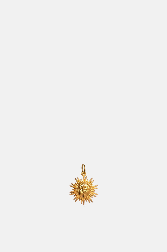 Hermina Athens Sun Mini Gold Charm.