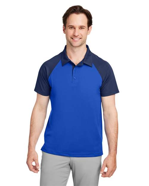 Team 365 TT21C - Men's Command Snag-Protection Colorblock Polo