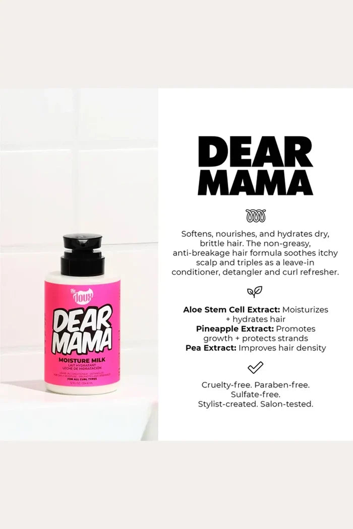 THE DOUX DEAR MAMA MOISTURE MILK LEAVE-IN CONDITIONER 12oz THE DOUX