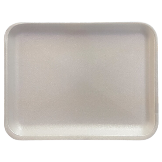 20S White Foam Trays