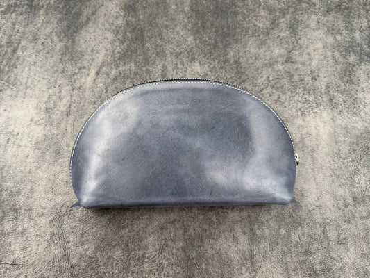 SECONDS LEATHER LUNAR MAKEUP / TOILETRY BAG - Multiple Colors - 3031