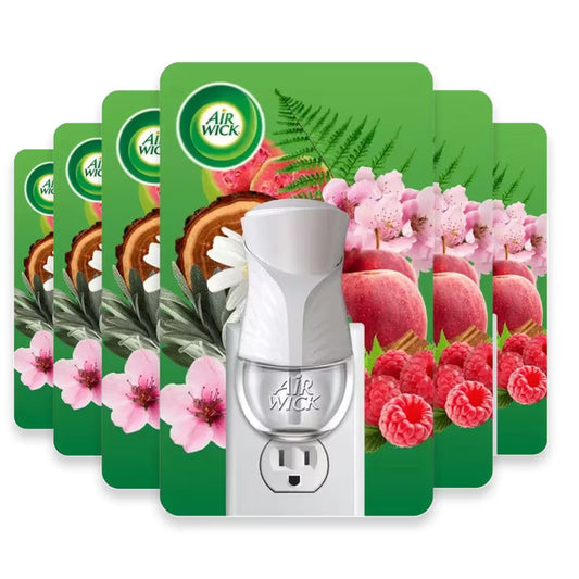 Air Wick Scented Oil Warmer Plug-In Gadget – 0.67 oz – 6 Pack