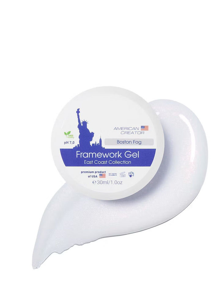 American Creator Framework Gel Builder - BOSTON FOG, 30 ml