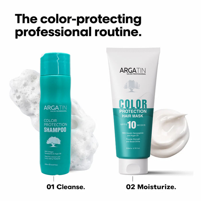 Argatin Color protection shampoo & Color protection mask-pack of 2
