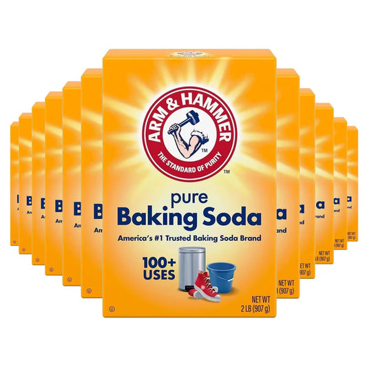 ARM & HAMMER Pure Baking Soda - 2 lb - 12 Pack