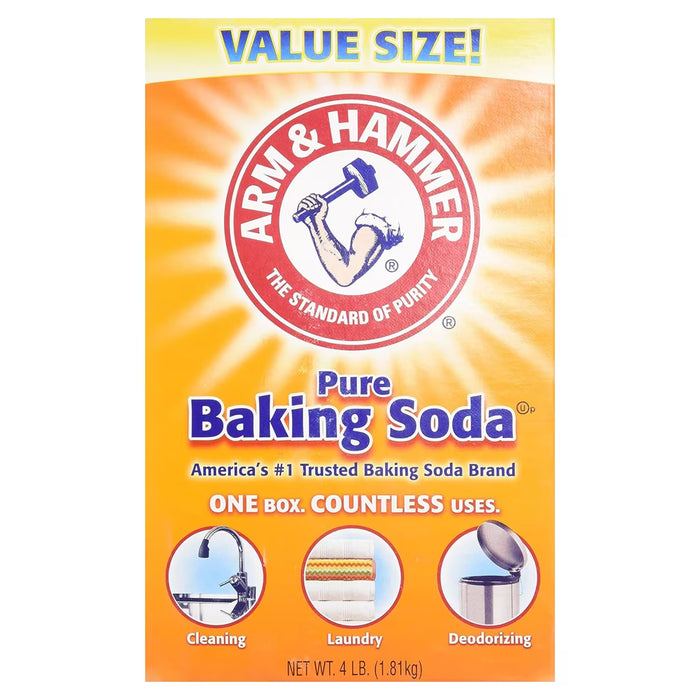 ARM & HAMMER Pure Baking Soda - 4 lb - 6 Pack