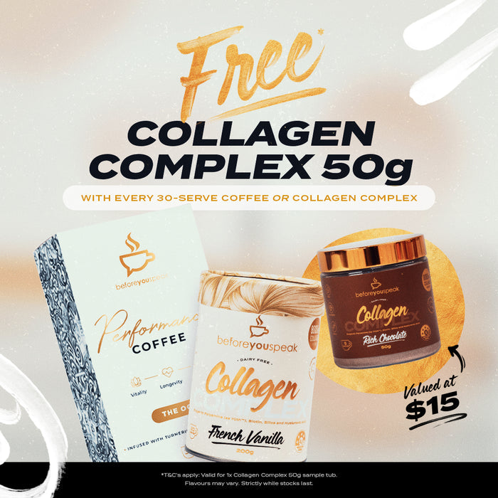 BEFORE YOU SPEAK Coffee BEFORE YOU SPEAK Collagen Coffee Glow Original