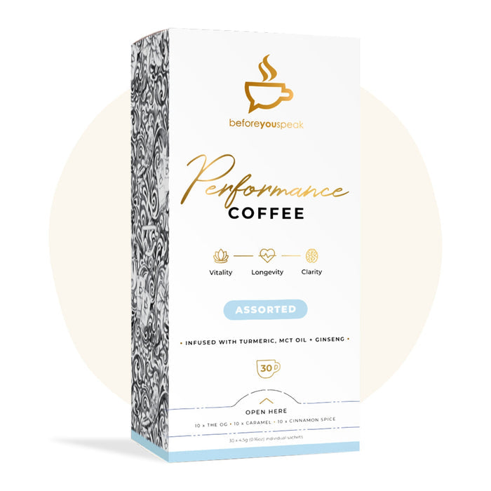 BEFORE YOU SPEAK Coffee BEFORE YOU SPEAK High Performance Coffee Assorted