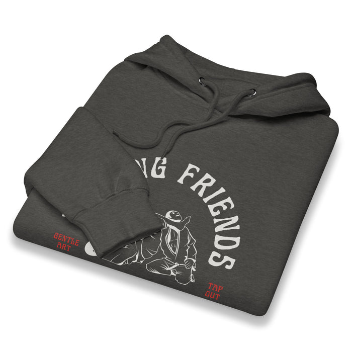 BJJ Making Friends One Choke At A Time Jiu Jitsu Hoodie