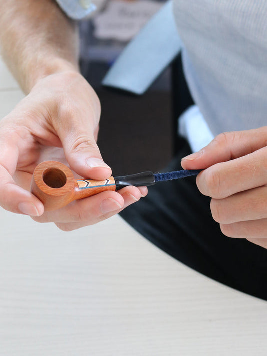 Brazilian Kingwood Pipe Short - Handmade | One Colour-Image 1