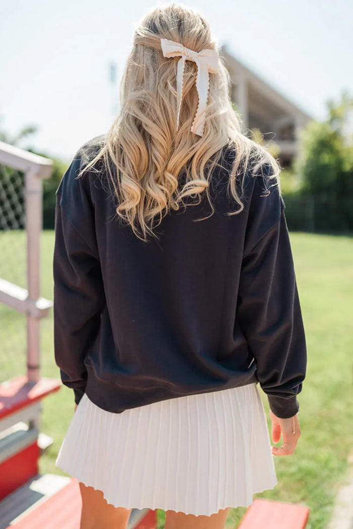 Chenille Game Day Sweatshirt