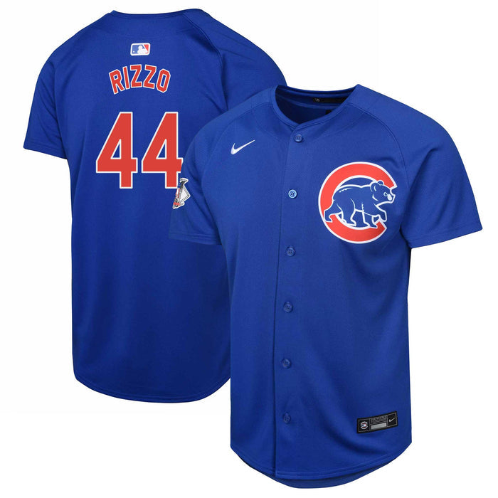Chicago Cubs Anthony Rizzo Youth Nike Alternate Home Run Jersey With Authentic Lettering