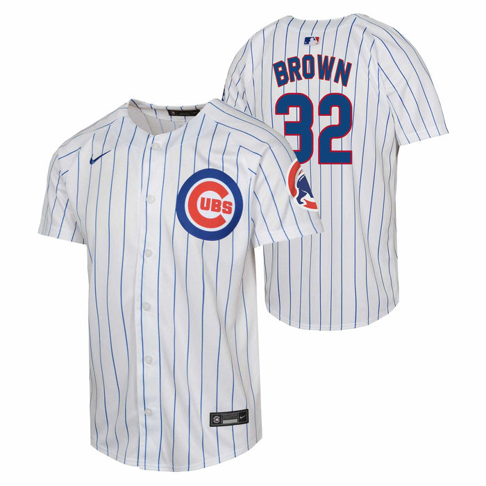 Chicago Cubs Ben Brown Youth Nike Home Home Run Jersey With Authentic Lettering