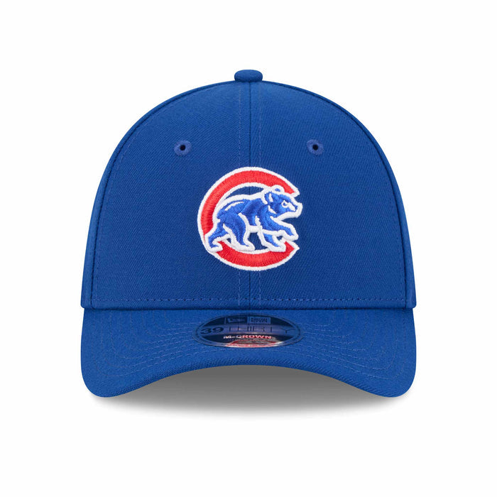 Chicago Cubs New Era Walking Bear Royal 39THIRTY M Crown Stretch Fit Cap
