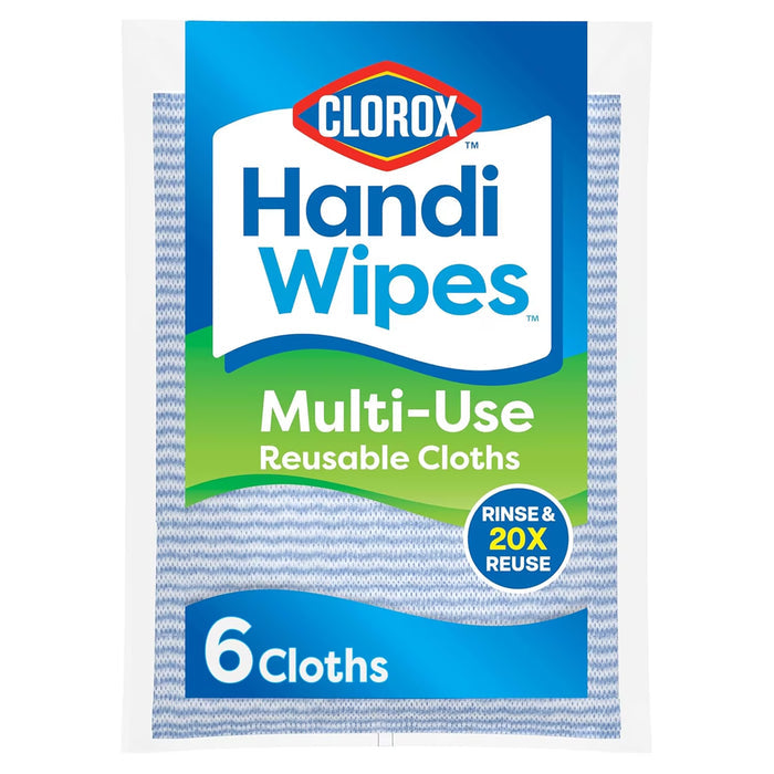 Clorox Handi-Wipes Multi-Purpose Reusable Cleaning Wipes - 6 Ct - 15 Pack