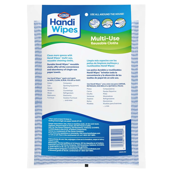 Clorox Handi-Wipes Multi-Purpose Reusable Cleaning Wipes - 6 Ct - 15 Pack