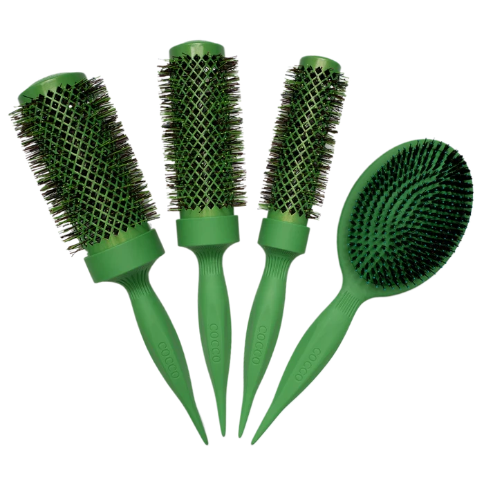 COCCO Aura Brush Set  - Green - Palms Fashion Inc.