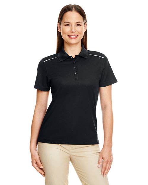 CORE365 78181R - Women's Radiant Performance Piqué Polo with Reflective Piping
