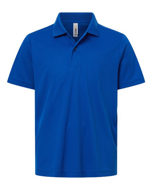 CORE365 CE108Y - Youth Nova Performance Pique Polo