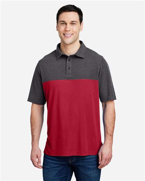 CORE365 CE112C - Men's Fusion ChromaSoft™ Colorblock Polo