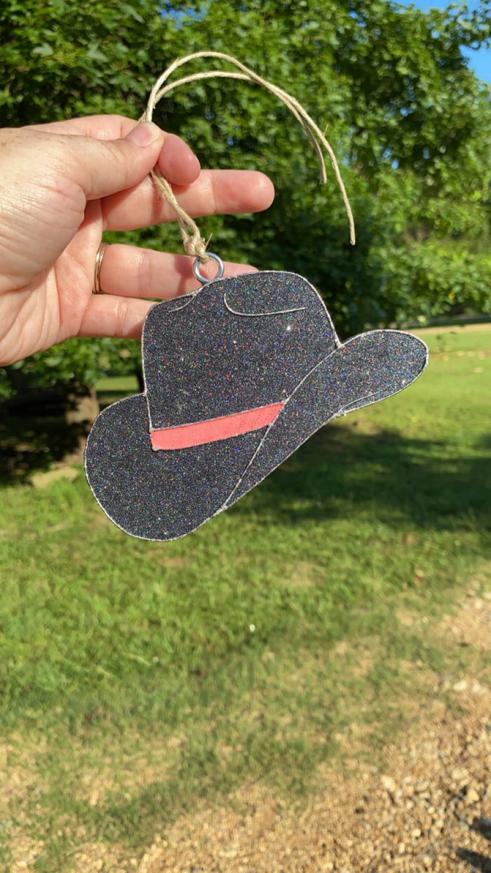 Cowboy Hat Freshie