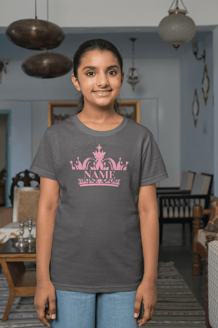 Crown Youth Tee - 👑 Rule Your World with Style! 👑 Personalizable - Whippie's